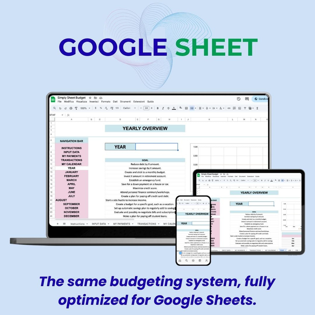 Simply Sheet Budget